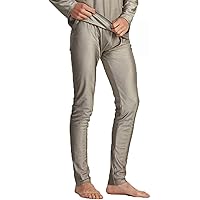 YILEFU Men's Underwear Suit, Silver Fiber Fabric,Computer Radiation Protection Autumn Clothes (Color : Underwear, Size : XXXX-Large)