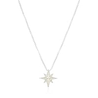 Alex And Ani Replenishment 19 Women's Wonder Woman Small Motif Necklace, Star, Sterling Silver