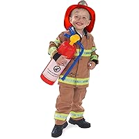 Rubie's Child's Tan Firefighter Costume (Hat Not Included), Toddler
