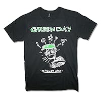 Green Day Basket Case Mens Black Slim Fit T Shirt