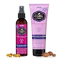 Curl Care Condition Collection: 1 Curl Care 5-In-1 Leave-In Spray Conditioner and 1 Curl Care Intensive Deep Conditioner