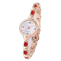 Women's Bracelet Rhinestone Quartz Waterproof Female Fashion Clock Watches Gift