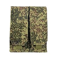 Tactical Double Magazine Pouch Camouflage Cartridges Clip Ammunition Carrier Ammo Holder Outdoor AK Airsoft Shooting Gear Molle Combat Bag Vest Accessory