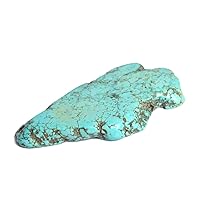 Natural Turquoise Rough Stone 100% Pure Natural Stone Slab 200.00 Ct Uncut Rough Certified Turquoise Slab