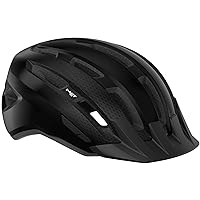 MET Downtown MIPS Bike Helmet - Black Glossy, Medium/Large