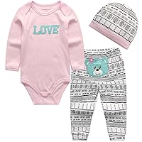 Kiddiezoom Baby Warmer Pants Lovely Boys Girls Solid Pant Trousers Leggings 0-24Month (Cute Design8, 3-6 Months)