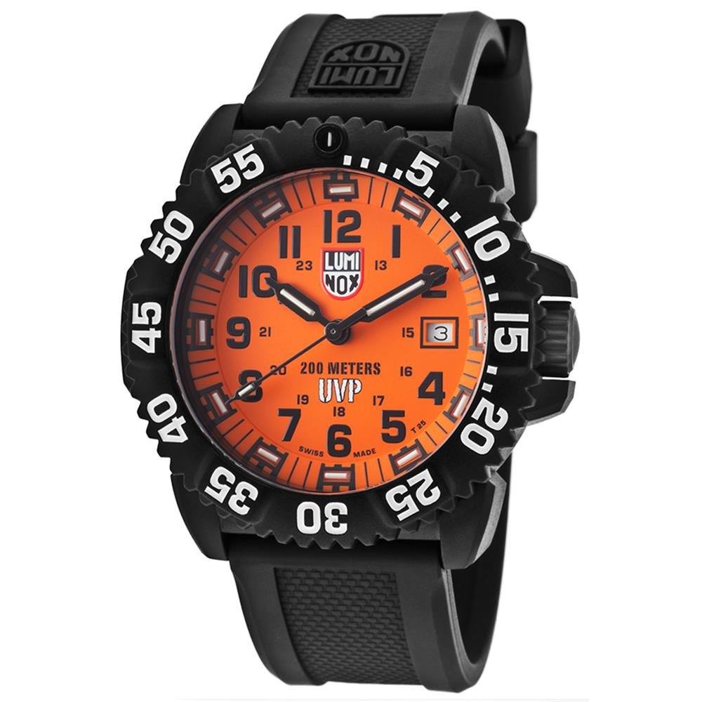 Luminox Men's 3059.SET Scott Cassell Specials Analog Display Quartz Black Watch