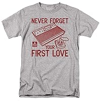 Atari Men's First Love T-Shirt Athletic Heather