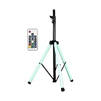 American Audio Color Stand LED Color Changing Tripod Leg Speaker Stand with Remote