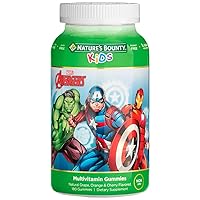 Marvel® Avengers Kids Gummy Multivitamin, Natural Grape, Orange & Cherry Flavored, Supports Immune Health & More, 180 Gummies