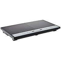 ICT-60 Double Induction Cooktop, Black