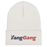 Yang Gang Hat (Embroidered Cuffed Beanie) #YangGang Andrew Yang for President 2020