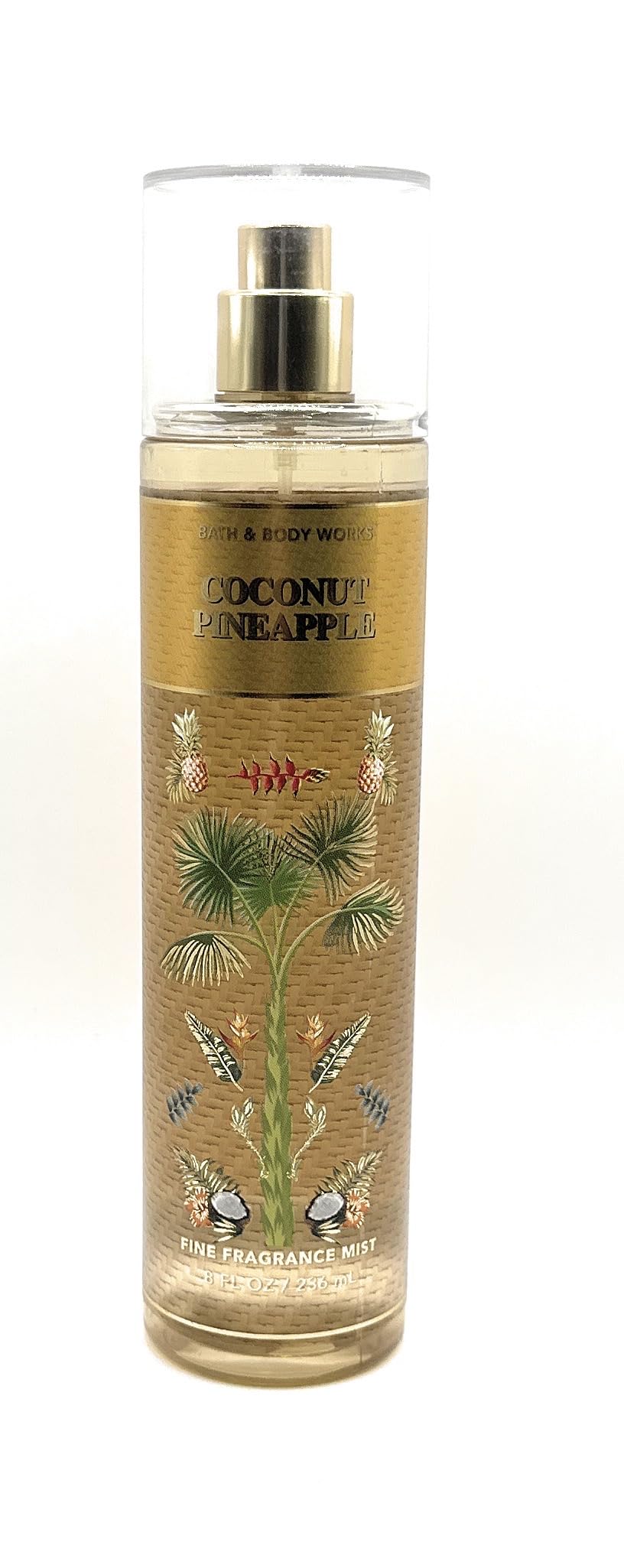 Bath & Body Works Coconut Pineapple Fine Fragrance Mist 8 Fluid Ounce Body Spray