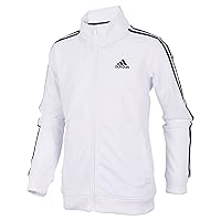 adidas Boys' Zip Front Iconic Tricot Jacket