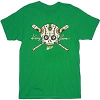 Eastbound & Down Day of The Dead Skull Green Adult T-Shirt