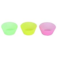 DELISH KITCHEN CC-1398 Pearl Metal Silicone Cups, Set of 6