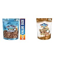 Blue Diamond Almonds Salt N' Vinegar and Toasted Coconut Flavored Snack Nuts