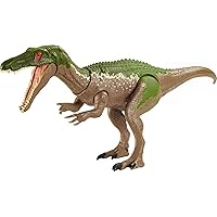 Jurassic World Toys Baryonyx Grim Sound Strike Dinosaur Action Figure with Strike and Chomping Action, Realistic Sounds, Movable Joints, Authentic Color and Texture; Ages 4 and Up