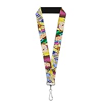 Buckle Down Lanyard-1.0-Beauty & The Beast Be Our Guest Scenes