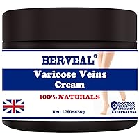 Varicose Veins Cream，Varicose Veins Cream for Legs，Suitable for Spider Veins, Improve Blood Circulation, Strengthen Capillary Tired and Heavy Legs (1 Pack)
