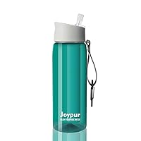 0.01 μm Ultra Filtration Portable Water Bottle - 4-Stage Filtered BPA-Free Reusable Water Bottle - for Survival,Hiking,Emergency,Camping and Backpacking