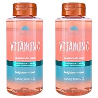 Vitamin C Nourishing & Moisturizing Foaming Gel Wash, 18 oz. (Pack of 2)