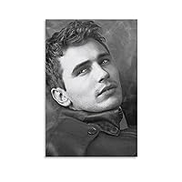 James Edward Franco Handsome Stylish Nostalgic Bearded Man (22) Picture Print Canvas Poster Wall Paint Art Posters Decor Modern Home Artworks Gift Idea 12×18inch(30×45cm)