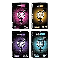 1000 Condoms Pack Bulk (Latex Male Condom) (Slim + Dotted + Climax Dleay + Textured)