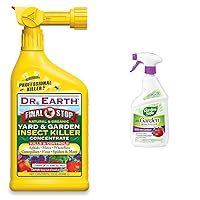 Dr. Earth Yard & Garden Insect Killer + Garden Safe Multi-Purpose Garden Insect Killer