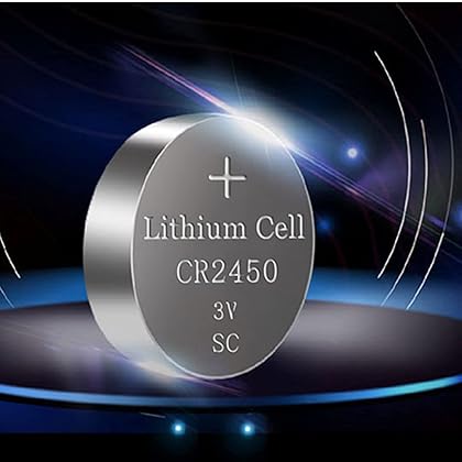 SKOANBE 5PCS CR2450 3V Lithium Battery