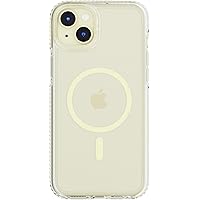 Tech21 Evo Crystal for iPhone 15 Plus - Compatible with MagSafe - Impact Protection Case - Yellow