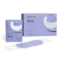 Rest: Self Heating Warm Compress for Eyes | Heated Eye Mask for Fast Relief of Dry Eyes | No Microwave Needed | Travel Ready | Eye Treatment Products for Dry Eye Relief | 30 Count