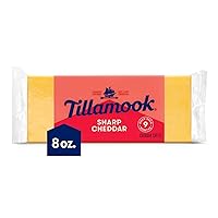 Tillamook Sharp Cheddar Cheese, 8 oz (Packaging May Vary)
