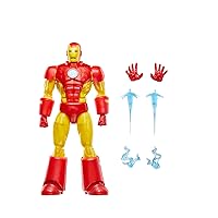 Marvel Legends Series Iron Man (Model 09), Iron Man Comics Collectible 6-Inch Action Figure, Retro-Inspired Blister Card