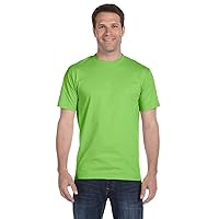 Gildan Men's DryBlend Moisture Wicking T-Shirt, Lime, S