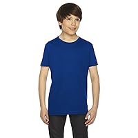 American Apparel Youth Fine Jersey USA Made Short-Sleeve T-Shirt 8 LAPIS