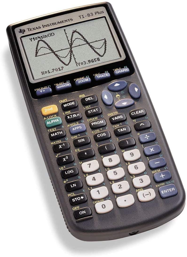 Texas Instruments TI-83 Plus Graphing Calculator (Renewed)