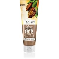 Jason Cocoa Butter Hand & Body Lotion, 8-Ounce Tubes (Pack of 3)