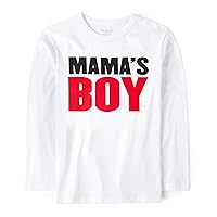 The Children's Place boys Best Son Ever Graphic Long Sleeve T Shirt