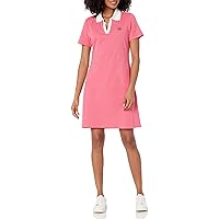 Tommy Hilfiger Women's Solid Collared Short Sleeve Polo