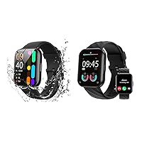 Parsonver Smart Watch for Men Women, PSSW2B Bundle with PSB20B