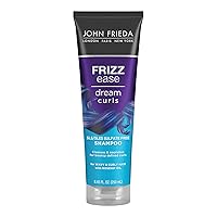 Anti Frizz, Frizz Ease Dream Curls Shampoo, SLS/SLES Sulfate Free Shampoo for Curly Hair, Helps Control Frizz, with Curl Enhancing Technology, 8.45 Fluid Ounces