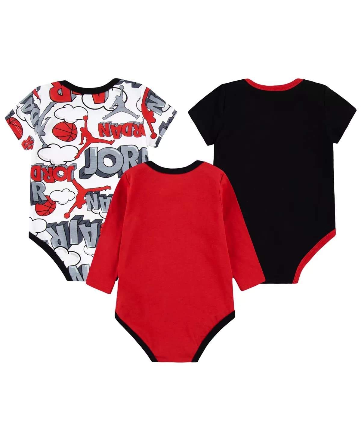 Jordan Baby Boys Jumpman Air Bodysuits 3 Pack Set