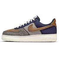 Nike Air Force 1 '07 Premium Midnight Navy/Ale Brown Mens Size