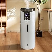 Humidifiers for Home, 16L/4.2Gal Whole house Humidifier 2000 sq.ft. Ultrasonic Cool Mist Large Room Humidifier with Extension Tube, Quiet Bedroom Humidifier with Aroma Box, White