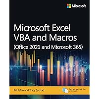 Microsoft Excel VBA and Macros (Office 2021 and Microsoft 365) (Business Skills) Microsoft Excel VBA and Macros (Office 2021 and Microsoft 365) (Business Skills) Paperback Kindle