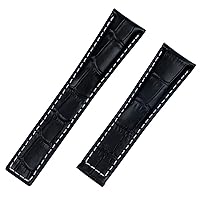 Genuine Leather Bracelet Cowhide Watch Band 20mm 22m For Tag Strap For Heuer CARRERA Monaco AQUARACER Watchband Folding Buckle