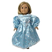 Doll Clothes Superstore Snowflake Dress Fits 18 inch Dolls