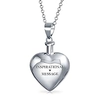 Personalized Traditional Family Memorial Cremation Urn Tree Of Life Heart Locket Photo Locket Necklace Pendant For Women Teens Holds Pictures .925 Sterling Silver Customizable Medium Large