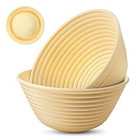 Bread Proofing Baskets for Sourdough Baking, Sourdough Bread Baking Supplies Silicone Sourdough Proofing Bowls for Organic Sourdough Bread, Bread Making Tools Small Baskets for Loaves